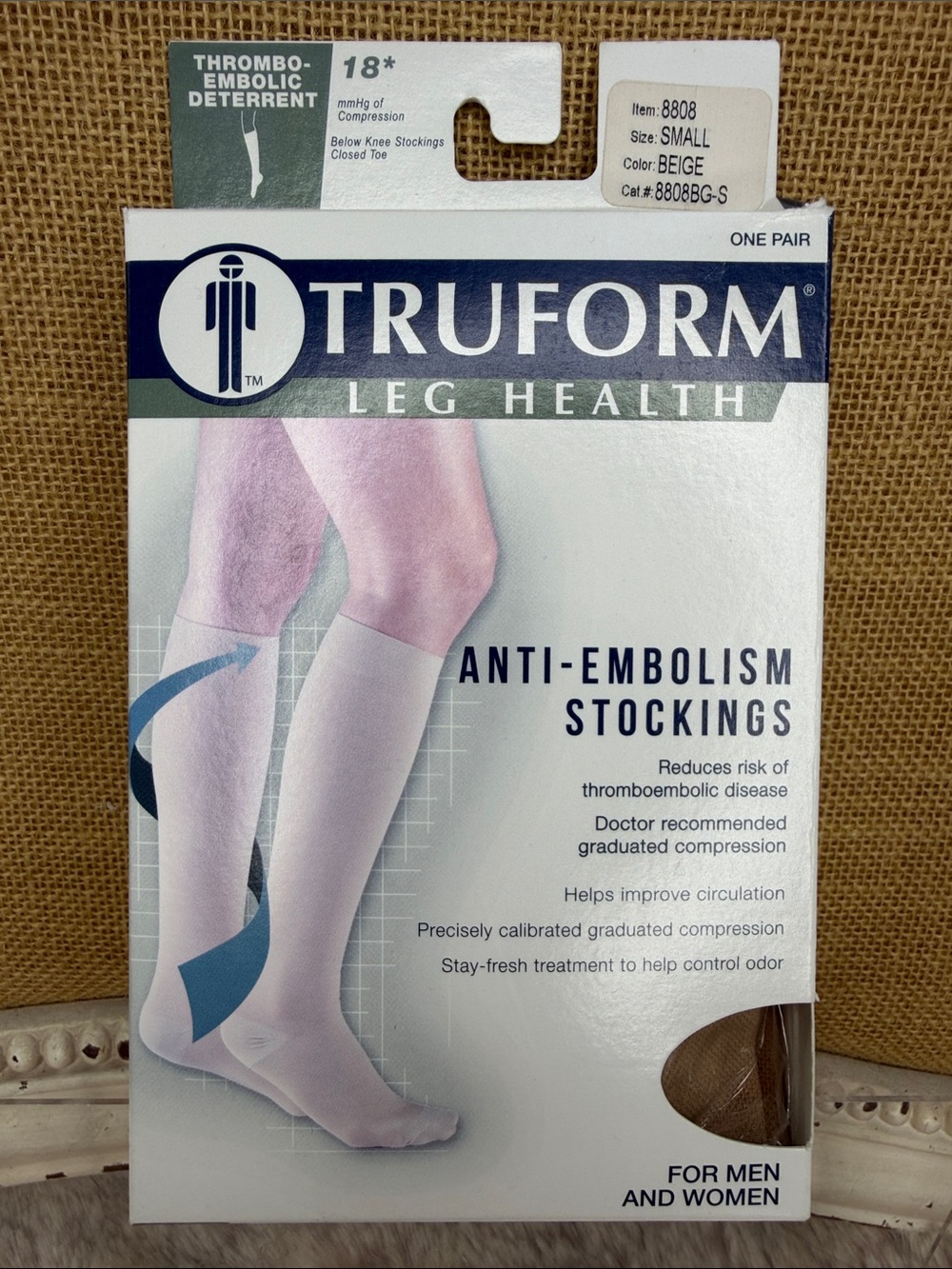 Truform Anti-Embolism Stockings - Beige